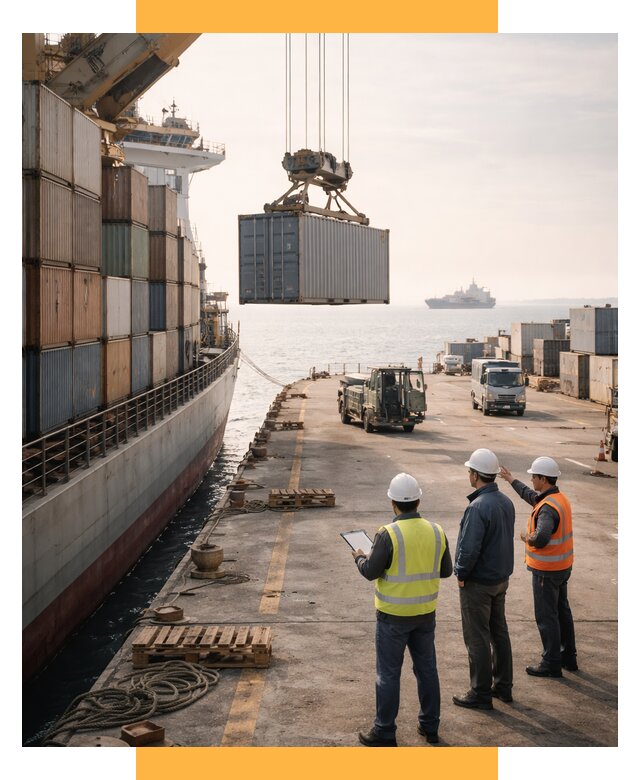 Морские перевозки грузов по миру от 45707 р. | СетСервис-Бгн