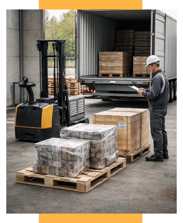 Доставка оборудования из Европы под ключ от 45707 р. | СетСервис-Бгн