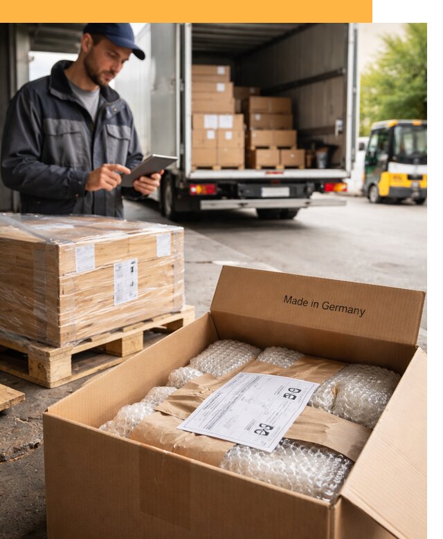 Доставка грузов из Германии от 45707 руб с таможенным оформлением