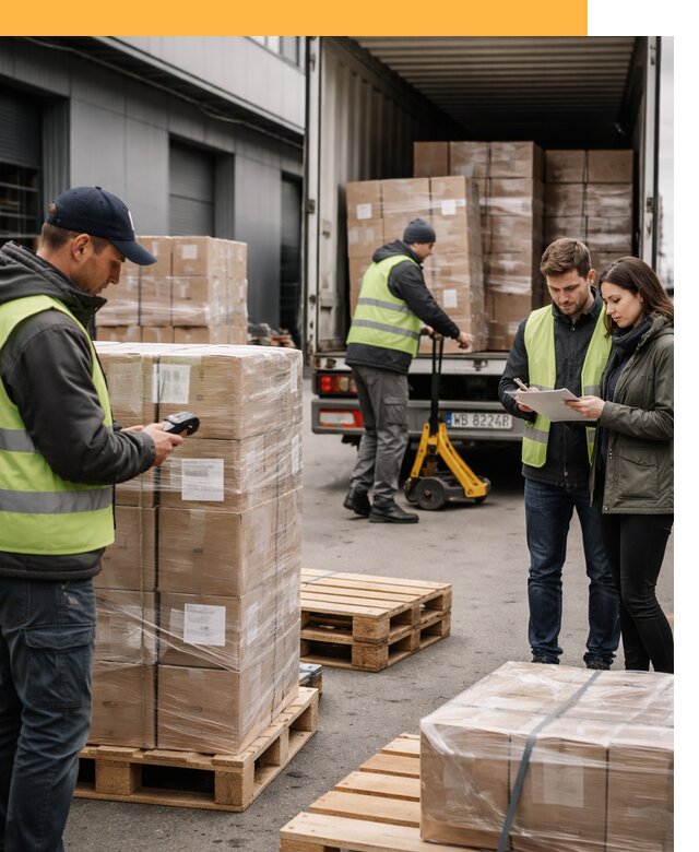 Доставка грузов из Польши: морем, авто и авиа от 7618