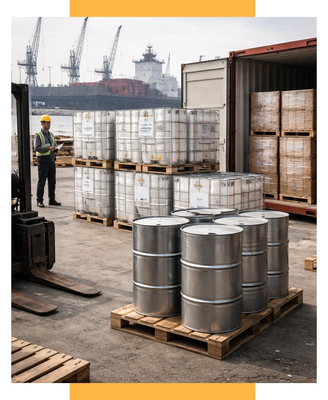 Доставка химического сырья из Индии от 253925 р. | СетСервис-Бгн