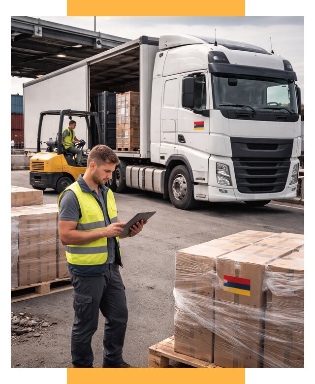 Автоперевозки из Армении от 96492 р. — услуги СетСервис-Бгн