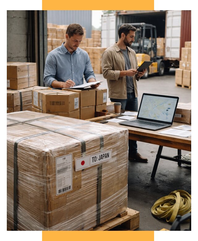 Доставка грузов в Японию от 25393 р., логистика СетСервис-Бгн