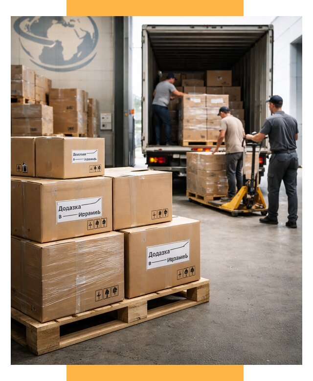Доставка грузов в Израиль и экспорт от 45707 р. СетСервис-Бгн