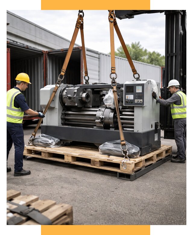 Перевозка станков и таможня от 60942 р. | СетСервис-Бгн логистика