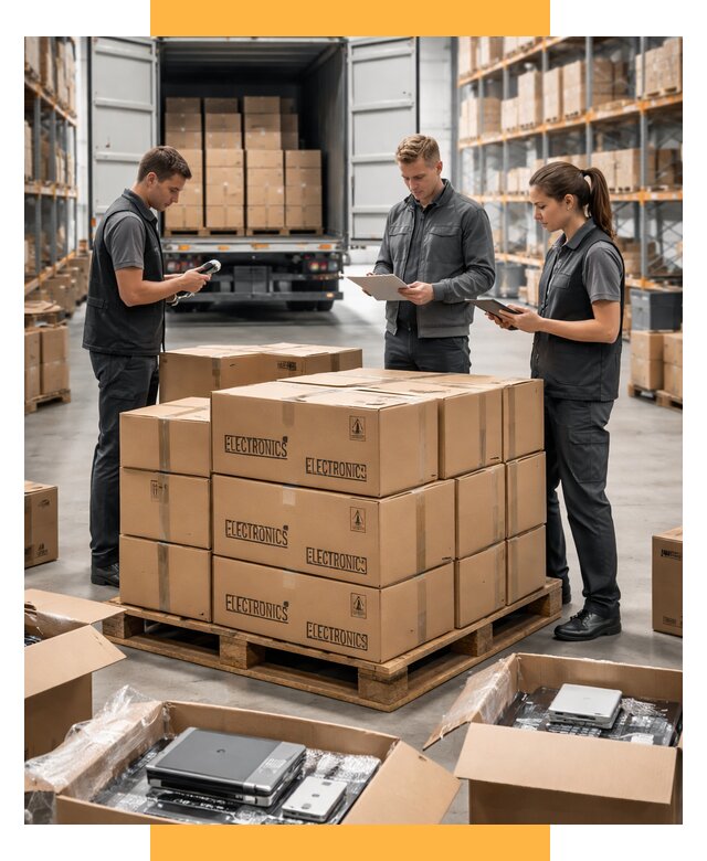 Перевозка электроники и таможня под ключ от 12696 р. | СетСервис-Бгн