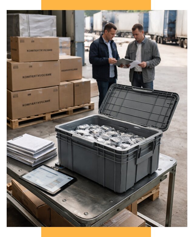 Перевозка комплектующих из Китая от 6602 р. | СетСервис-Бгн