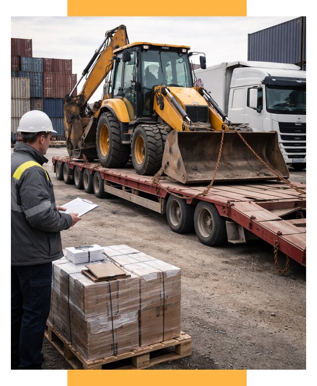 Международная перевозка спецтехники от 45707 р., СетСервис-Бгн