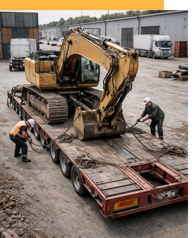 Перевозка спецтехники по России и миру от 45707 руб