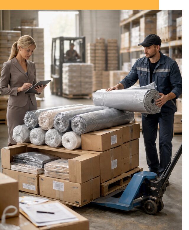 Перевозка текстиля по миру от 15236 руб. с таможней и страхованием