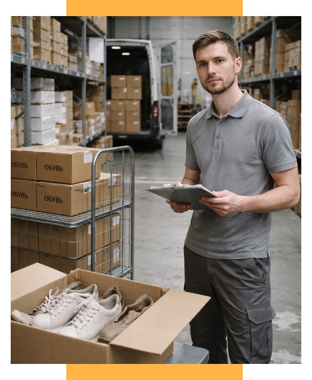 Доставка обуви из Китая и Турции от 4571 р. СетСервис-Бгн