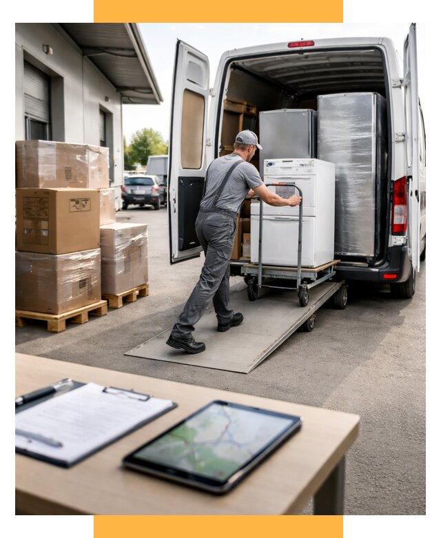 Перевозка бытовой техники от 6602 р. - логистика СетСервис-Бгн