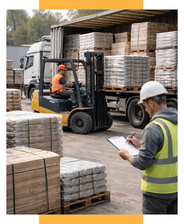 Перевозка строительных материалов от 5586 р. | СетСервис-Бгн