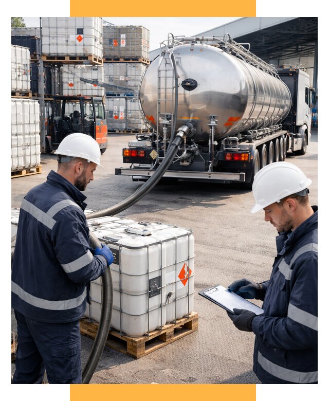 Перевозка химического сырья от 8633 р. Логистика СетСервис-Бгн