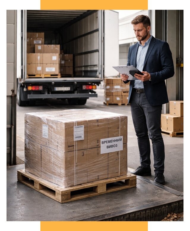 Временный вывоз товаров под ключ от 8126 р. | СетСервис-Бгн