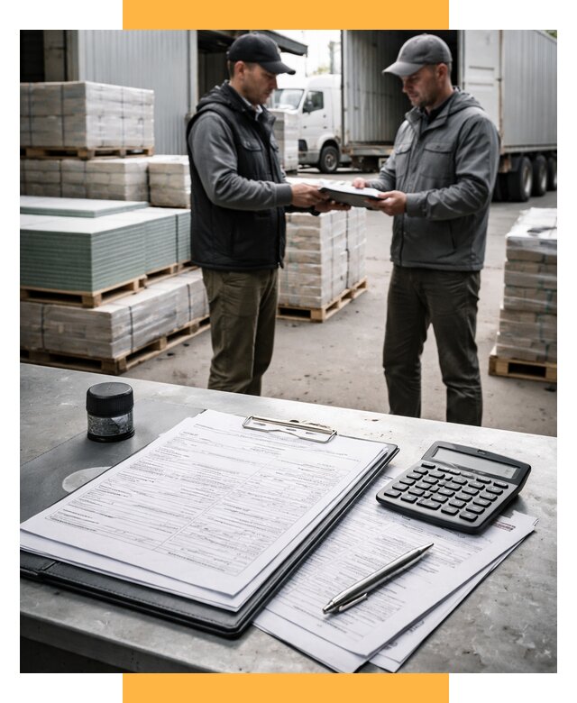 Таможенное оформление стройматериалов от 8633 р. | СетСервис-Бгн