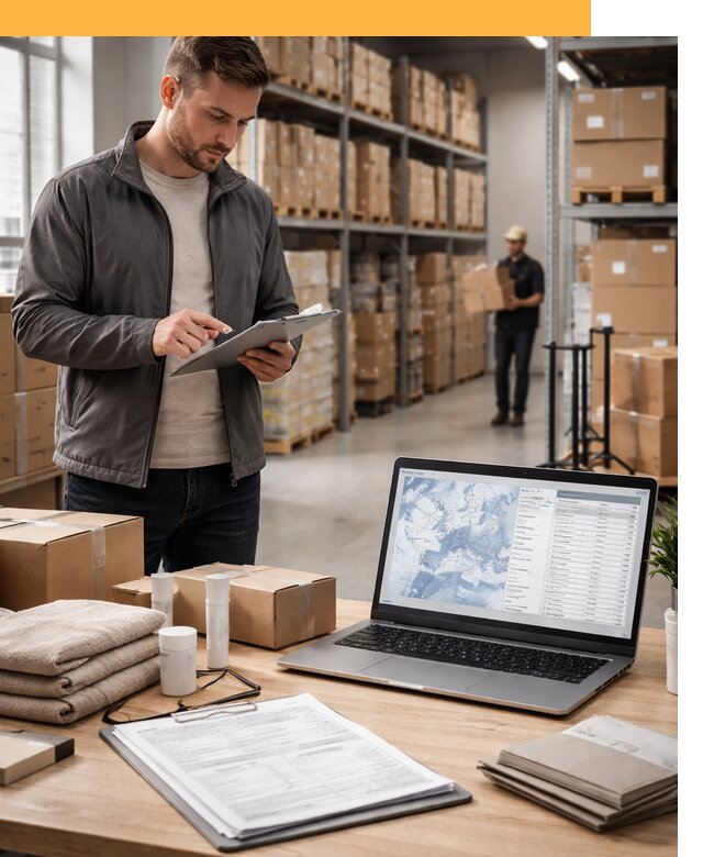 Закупка товаров в Европе под ключ: доставка, таможня от 7618 руб