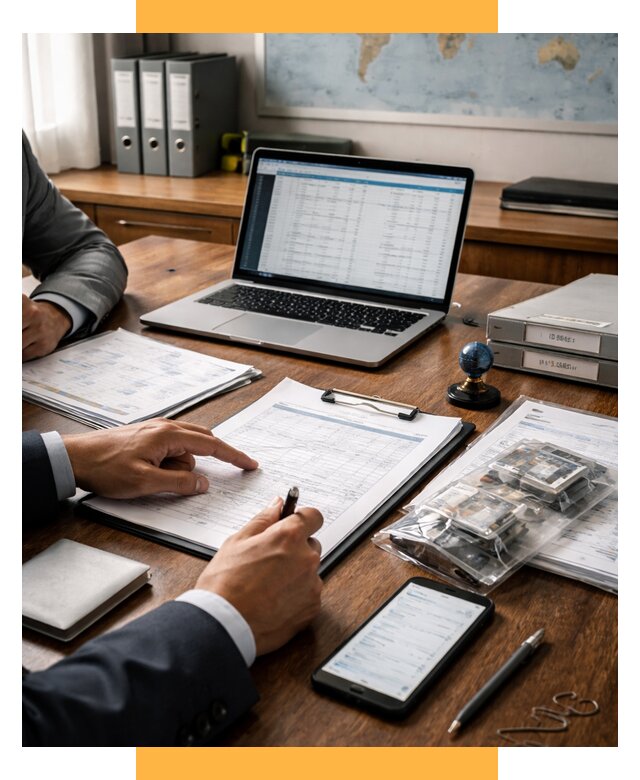 Проверка поставщика за рубежом от 8633 р. | СетСервис-Бгн аудит